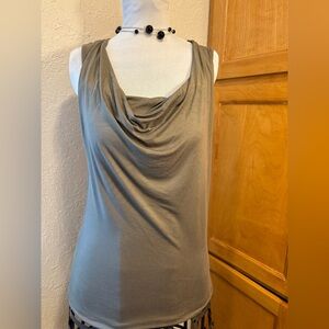 Michael by Michael Kors Army Green with Gold Logo Plate Size small